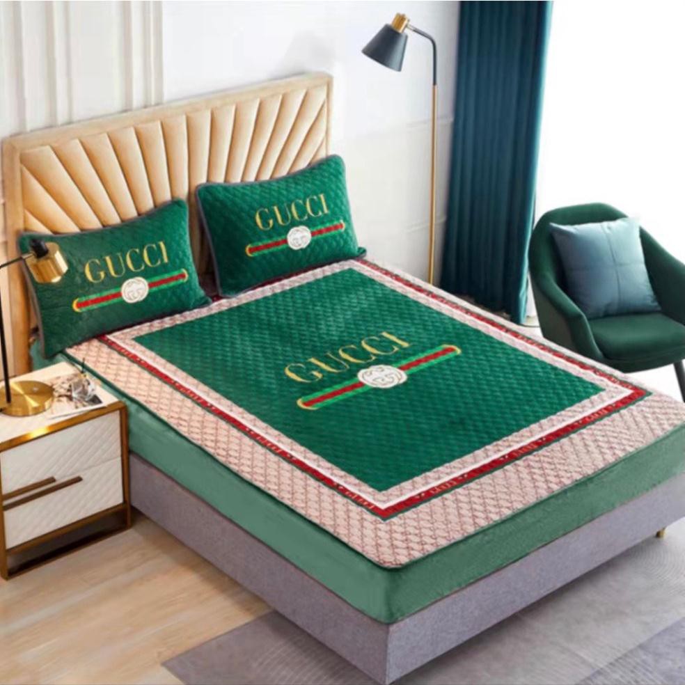 Bộ Ga Gối Nỉ Nhung Thương Hiệu Cao Cấp 2021