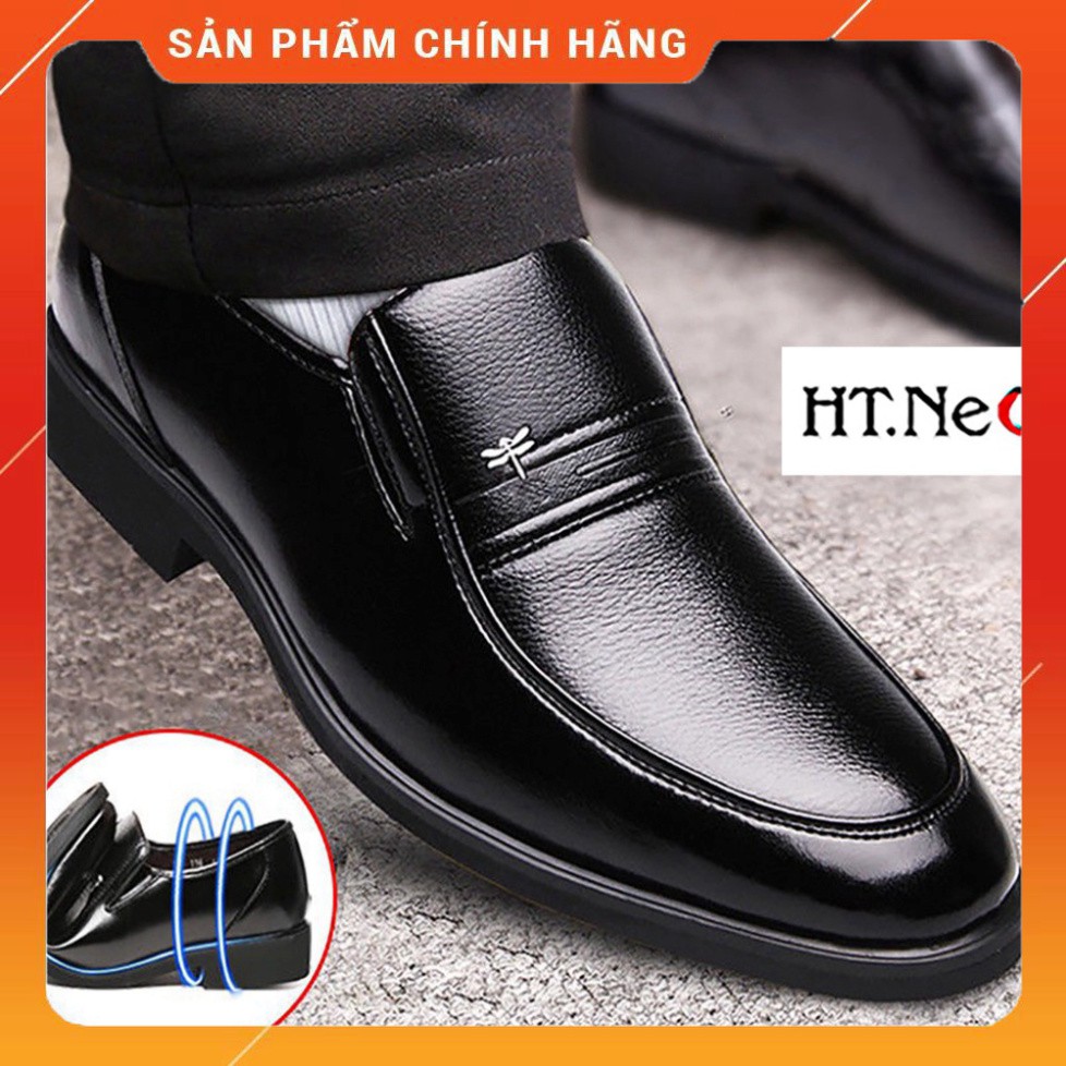 GIÀY DA NAM TRUNG NIÊN  💖 HT.NEO 💖 da bò xịn hàng đẹp tăng chiều cao thêm 6cm kết hợp quần áo siêu đẹp (dd21)