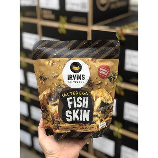 Snack da cá trứng muối Irvins Singapore