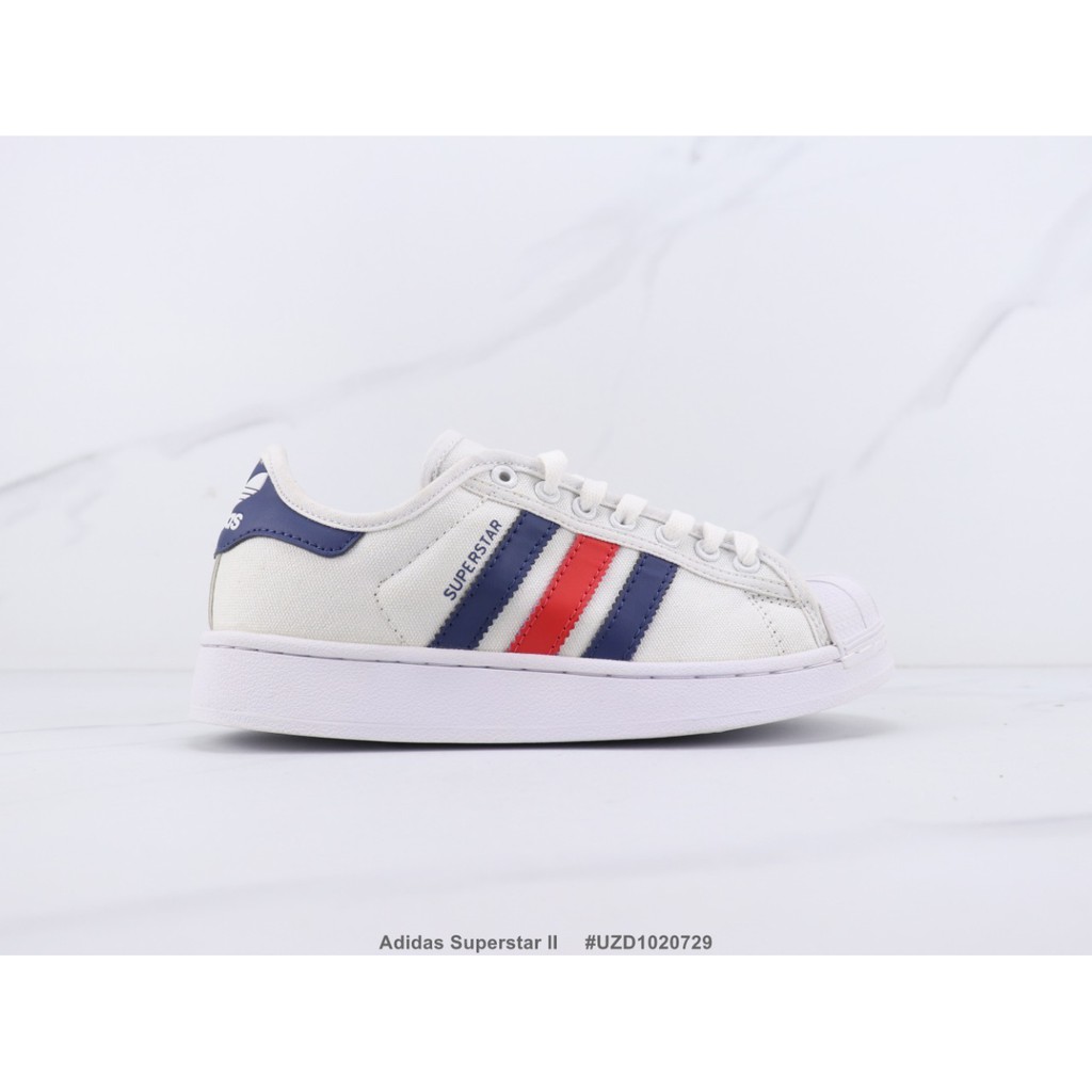 Giày Thể Thao Adidas Superstar Ii Chất Liệu Canvas Size 36-44