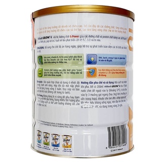Sữa Bột Abbott Grow 4 900g