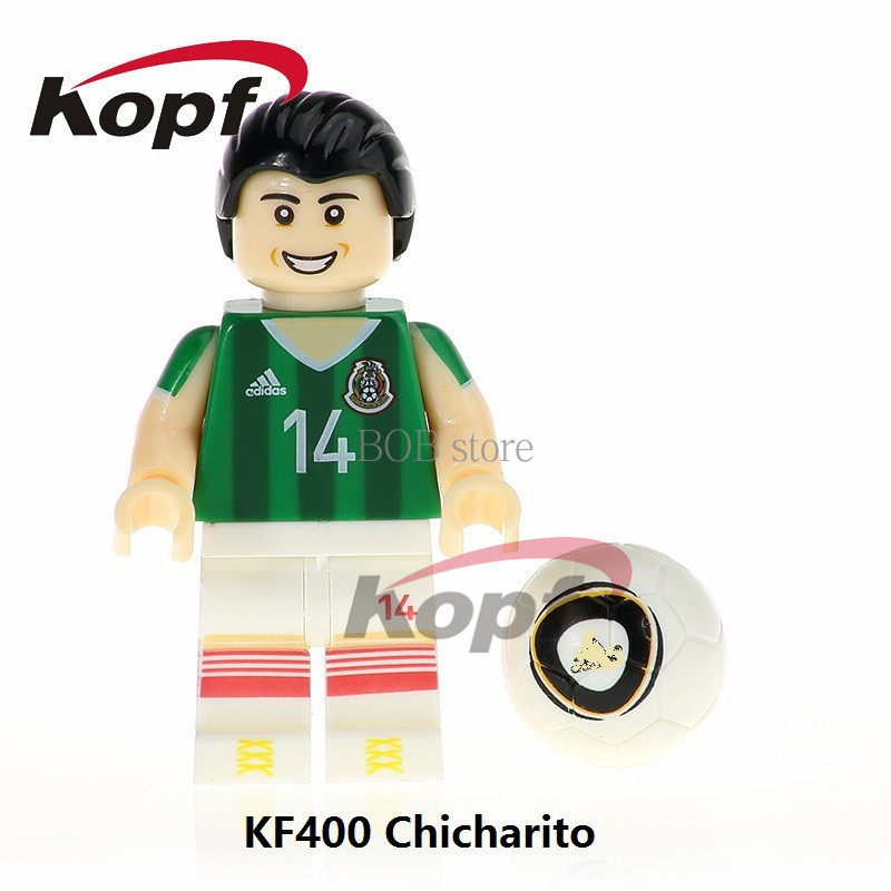Mô Hình Đồ Chơi Lắp Ráp Ngôi Sao Bóng Đá Kobe Messi Cho Trẻ Em