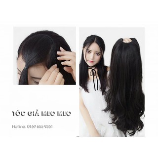 TÓC KẸP U  DÀY MẪU ĐẸP 60CM