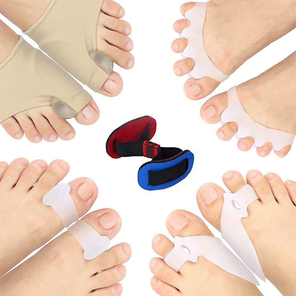Bộ Dụng Cụ Nẹp Chỉnh Hình Ngón Chân Cái Giảm Đau Trị Chứng Vẹo Ngón Chân Cái Bị Cong Vẹo Ngón Chân To