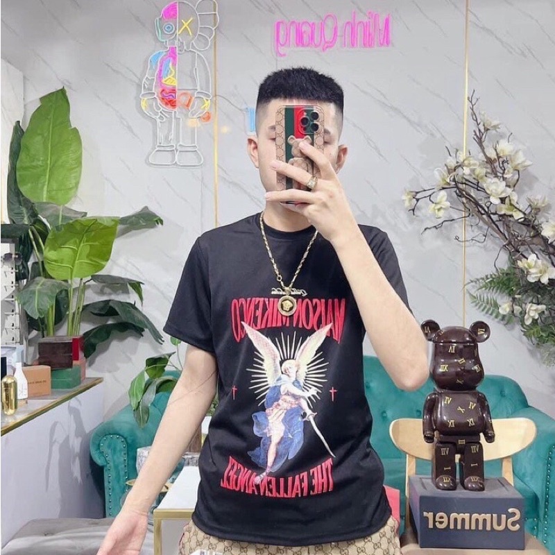Áo Phông Nam Nữ Unisex MIKENCO Thiên Thần Fallen Angel Tshirt,Áo Thun Vintage 3158 Mikenco Ulzzang Hot