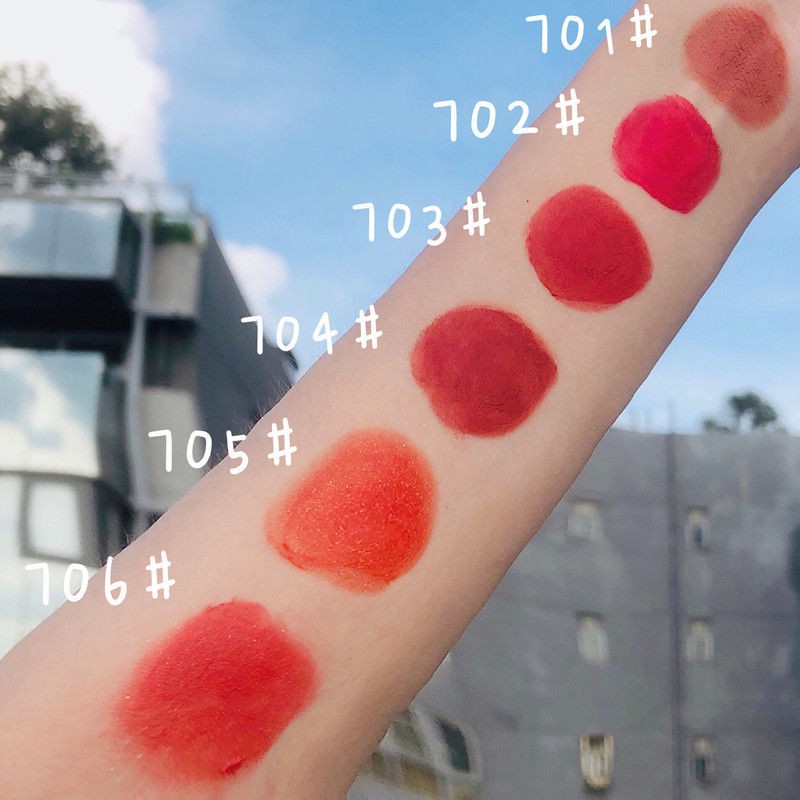 (hàng Mới Về) Son Kem Lì Mịn Mượt Như Nhung Thiết Kế Ống Màu Trắng Nhỏ Gọn Dành Cho Nữ 3.11 | BigBuy360 - bigbuy360.vn