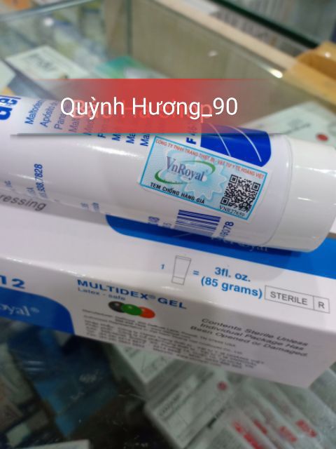 MULTIDEX GEL - Giúp nhanh chóng làm lành vết thương bề mặt da