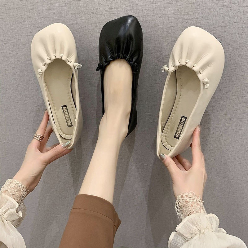 Giày Búp Bê Đế Mềm Mũi Vuông Thời Trang Xuân Hè 2021 Cho Nữ | BigBuy360 - bigbuy360.vn