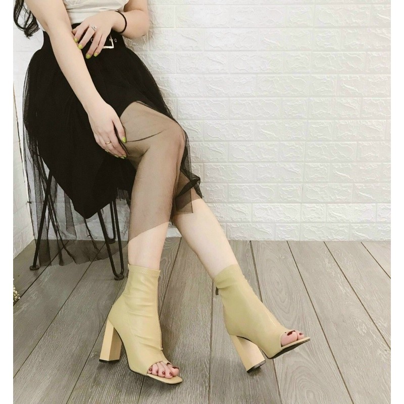 Boot hở mũi sang chảnh