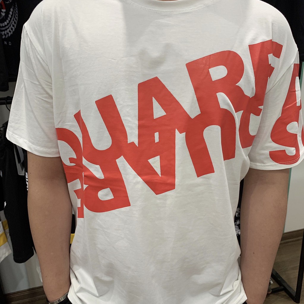 GIÁ RẺ NHẤT - áo phông nam nữ in chữ Chéo Quare siêu hot hit -XUONGMAYTHUDIEP