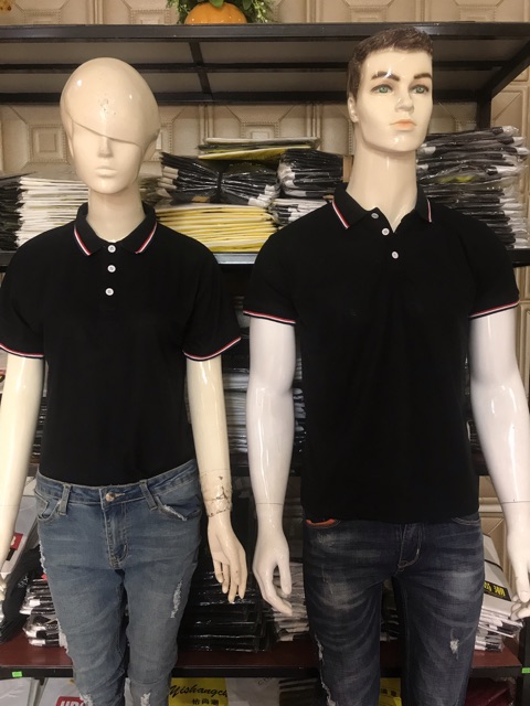 Áo thun nam nữ Polo cao cấp tay ngắn,cổ bẻ chất cotton sợi thoáng mát dễ chịu khi mặc,sẵn nhiều màu T881 | BigBuy360 - bigbuy360.vn