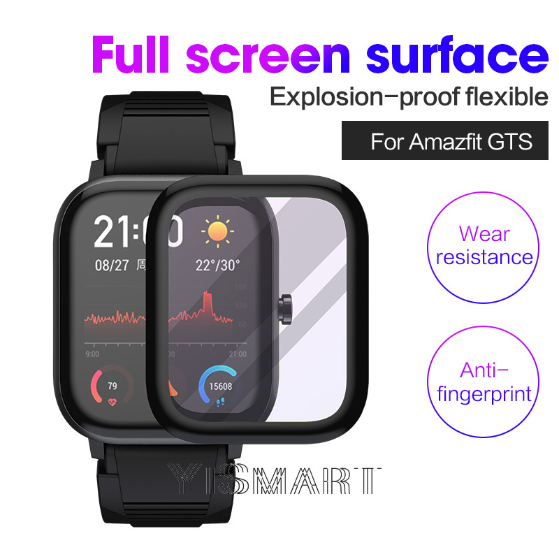 Miếng Dán Bảo Vệ Màn Hình 3d Cho Đồng Hồ Thông Minh Huami Amazfit Gts