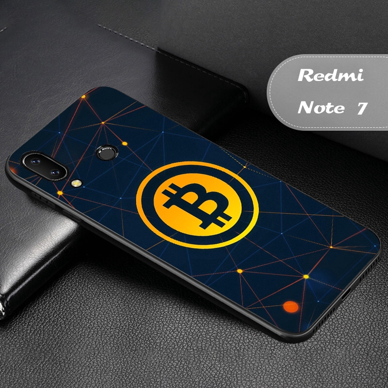 Ốp Điện Thoại Thiết Kế Đồng Xu Bitcoin Cho Xiaomi Redmi 7a Note 8 7 6 Pro Note 5a Prime Redmi S2