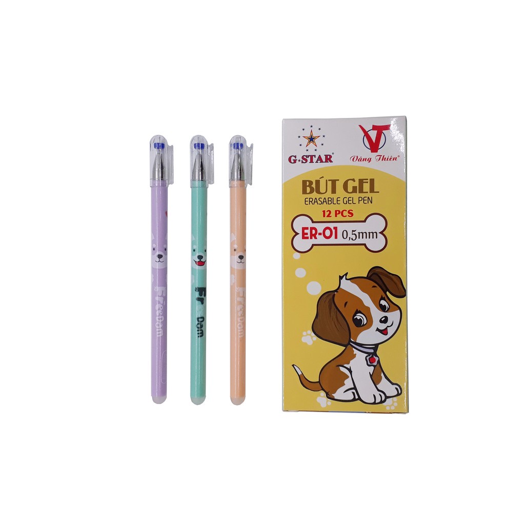 Bút Gel Xóa Được G-Star ER-01 (1 cây) | Viết chữ đẹp - Có ruột thay thế