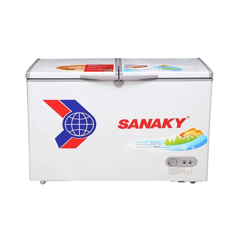 Tủ đông Sanaky VH-4099A1 , VH-4099A3 dàn đồng 1 ngăn đông 305 lít