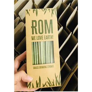 Ông hút cỏ bàng/tre khô Love Natural xuất khẩu Châu Âu để được 6 tháng