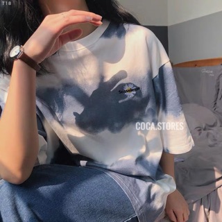 [T18] 🌼 Áo phông loang DAISY hot hit (có sẵn/ảnh thật)