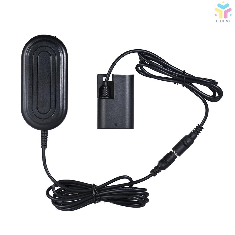 Thiết bị chuyển đổi pin nguồn máy ảnh Andoer ACK-E6 AC Power Supply LP-E6 LP-E6N DC tương thích với EOS 5DS 5DS R 5D