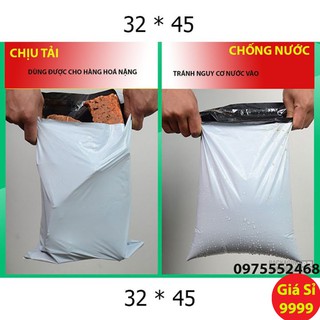 [32x45] Túi đóng gói hàng hóa dán miệng Combo 100 túi / cuộn TGH_3245