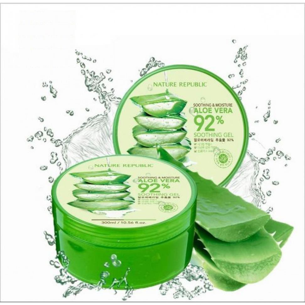 Gel dưỡng ẩm NATURE REPUBLIC Soothing Gel 300ml Lô hội - HANZY STORE