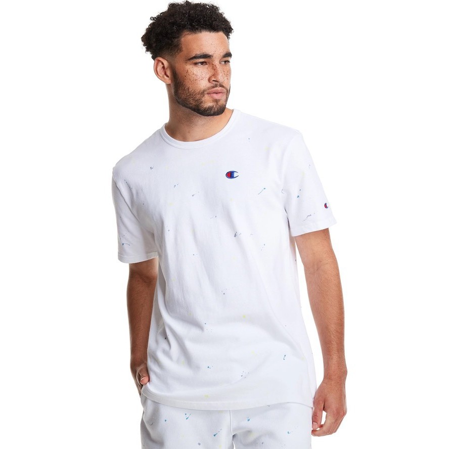 Áo thun thời trang unisex họa tiết vẩy sơn, chất liệu cotton 4c mềm mịn mát 4905