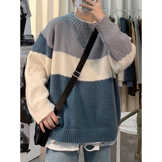 Áo len nam dày 3 màu style Hàn Quốc