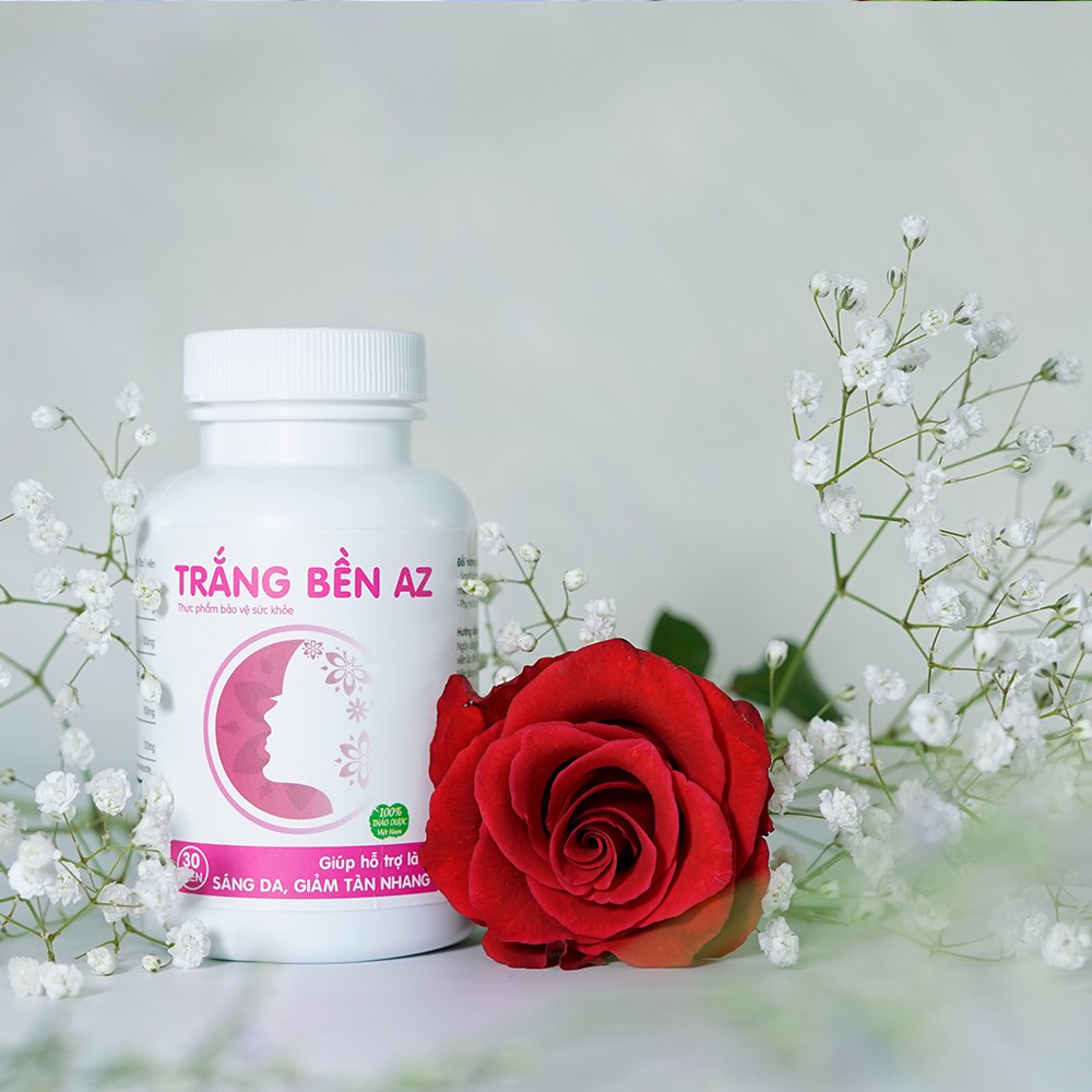 TRẮNG BỀN AZ - Viên uống trắng da