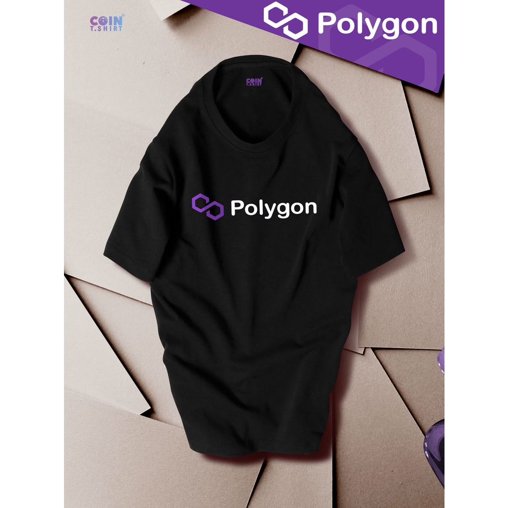 Áo thun cao cấp Polygon Matic, Binance, Bitcoin, Crypto, CoinTshirt