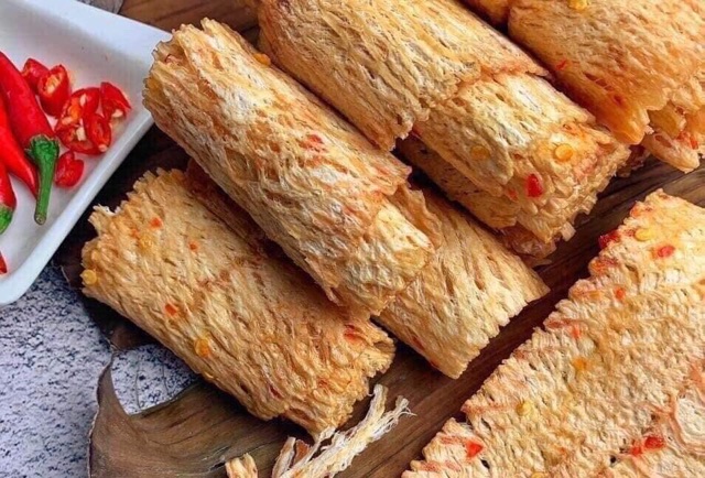 Mực Cán Tẩm Vị đóng lon pet - Top Shop Food Đồ Ăn Vặt