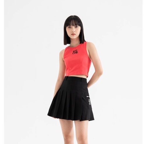 Áo Kiểu BOO Nữ Dáng Croptop Fit Ôm Phong Cách Gen Z Cá Tính BOOLAAB