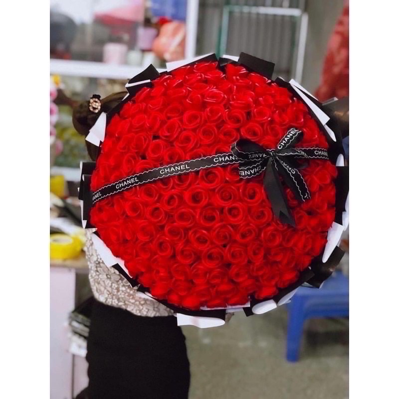 Ruy băng chữ Chanel 2.5cm dài 45m