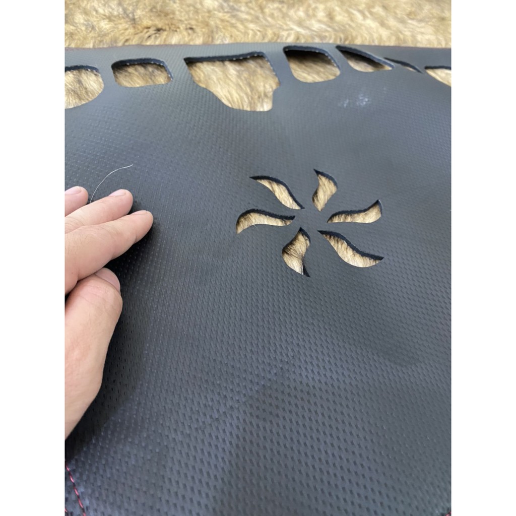 Thảm Taplo Da Santafe 2019 - 2023 da carbon