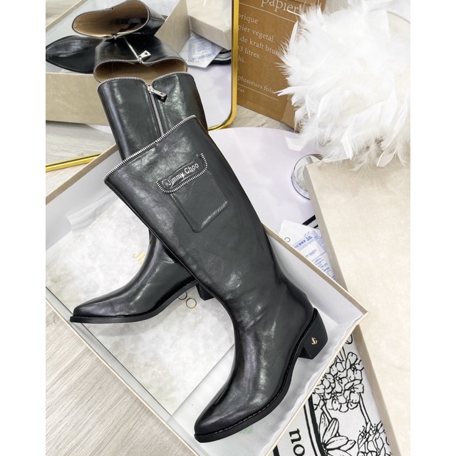 Boost đùi da túi jimmy choo