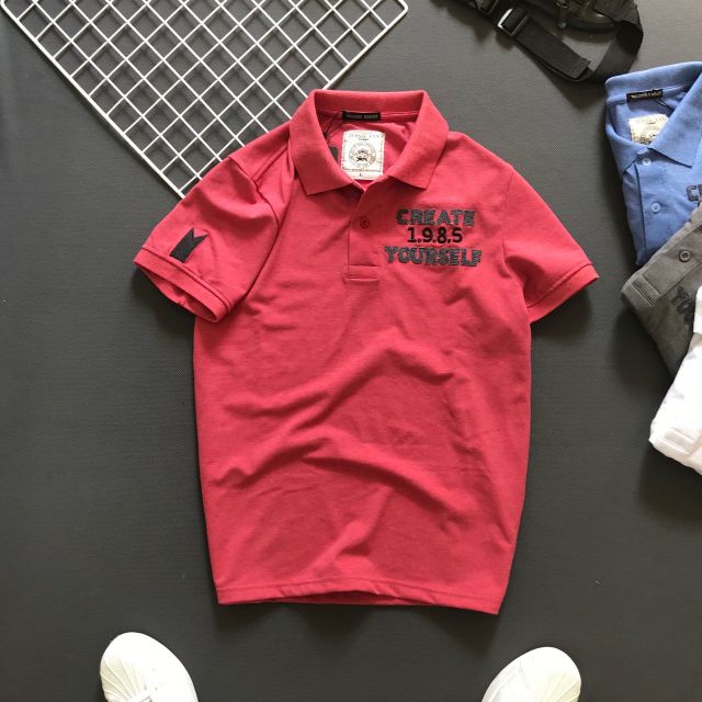 ÁO THUN NAM CÁ SẤU CỔ BẺ MẪU MỚI 2019 ĐẸP Y HÌNH