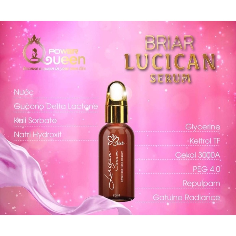 SERUM BRIAR LURICAN LÀM HỒNG VÙNG KÍN - Bí Quyết Hồng Cho Vùng Tam Giác Mật[HÀNG CHÍNH HÃNG]