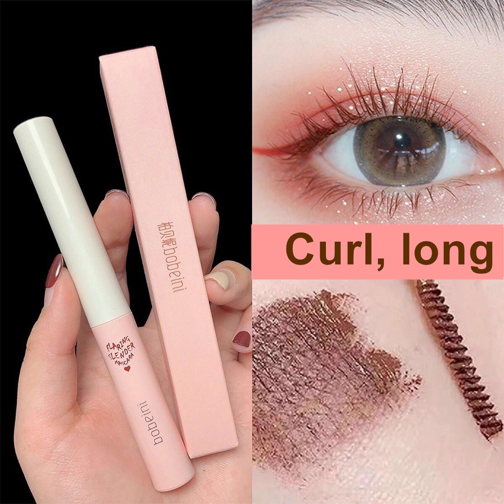 Bobeini Mascara Cọ Nhỏ, Maskara, Chống Thấm Nước, Chống Thấm Mồ Hôi, Kéo Dài Mascara Lâu Trôi, Dễ Sử Dụng, Trang Điểm Mắt, Làm Đẹp -pikalu