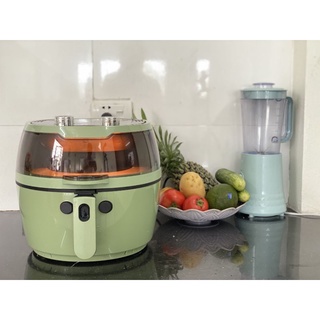 Nồi Chiên Không Dầu Nine shield 8L- Nhập khẩu Nhật Bản (nồi cơ)