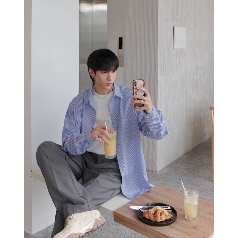 Áo Sơmi AM (bản không in)