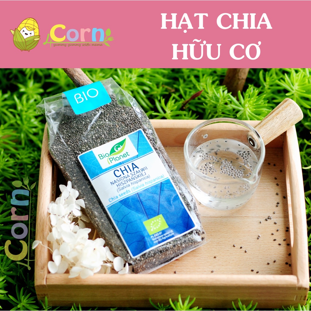 Hạt Chia Hữu Cơ BioPlanet - Cho bé 8m+