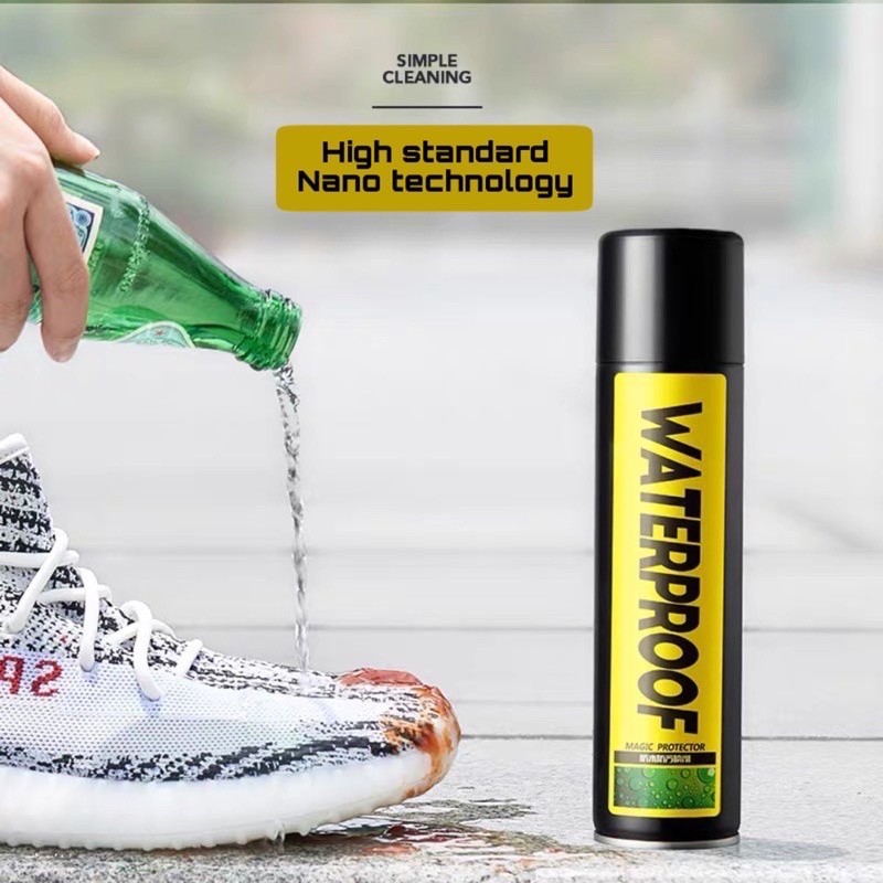 Xịt Nano Chống Nước WATER PROOF - Bảo Vệ Giày Và Mọi Đồ Vật Khỏi Chất Lỏng