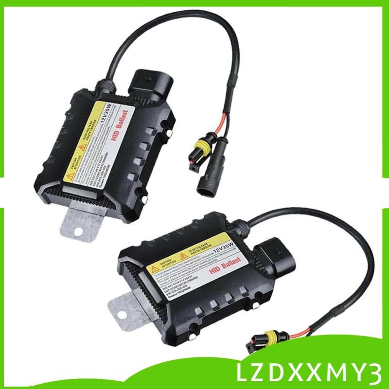 Set 2 Chấn Lưu HID 12V 55W Cho Đèn Xenon H1 H3 H7 H8 9005