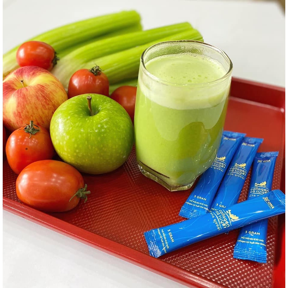 Collagen cá tuyết Cocayhoala làm đẹp da, da săn chắc, căng bóng ngậm nước ẩm mượt hộp 30 gói | BigBuy360 - bigbuy360.vn