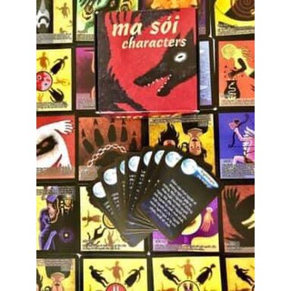 Ma sói Character (Tiếng Việt) - Boardgame Werewolf Character