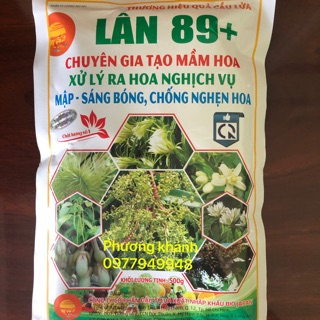 Phân bón lá Lân 89+ (500g). Hàng chính hãng Quả Cầu Lửa