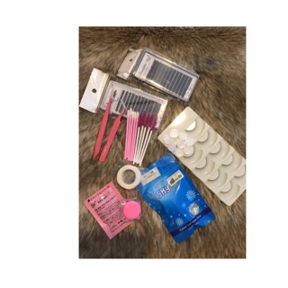 Bộ đồ nghề nối mi cơ bản ( tặng hộp mi )