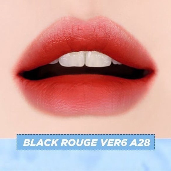 [Bu123]  Son Black Rouge Ver5 Son kem lì Air Fit Velvet Ver5 + Black ver6