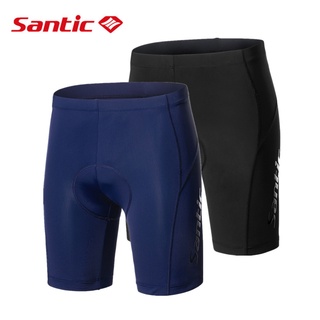Santic Quần short Đạp Xe Có Đệm 4d Chống Sốc Thoáng Khí Cho Nam