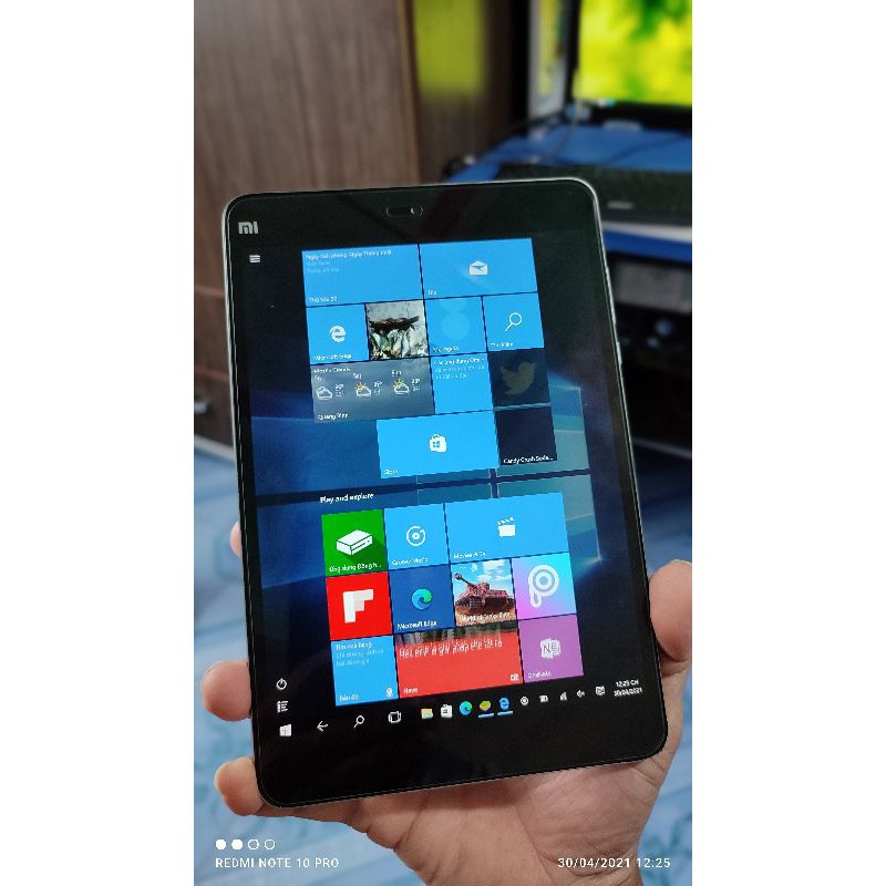 WIN 10 + ANDROID] Máy tính bảng Xiaomi Mipad 2 chạy Windows 10/Android Zin Likenew +  tặng ốp + bàn phím Bluetooth