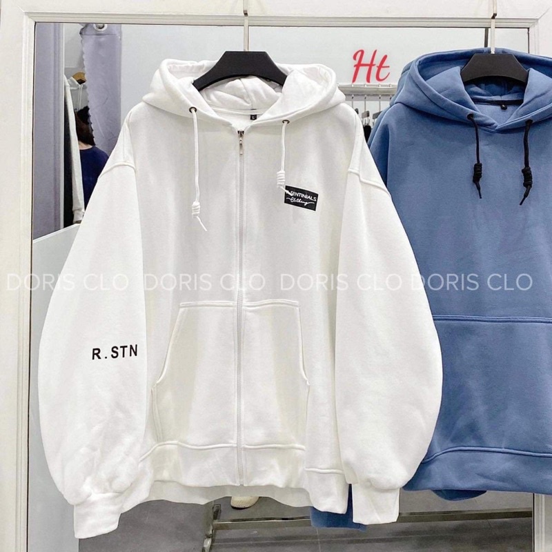 Áo khoá nỉ cotton ent HT11