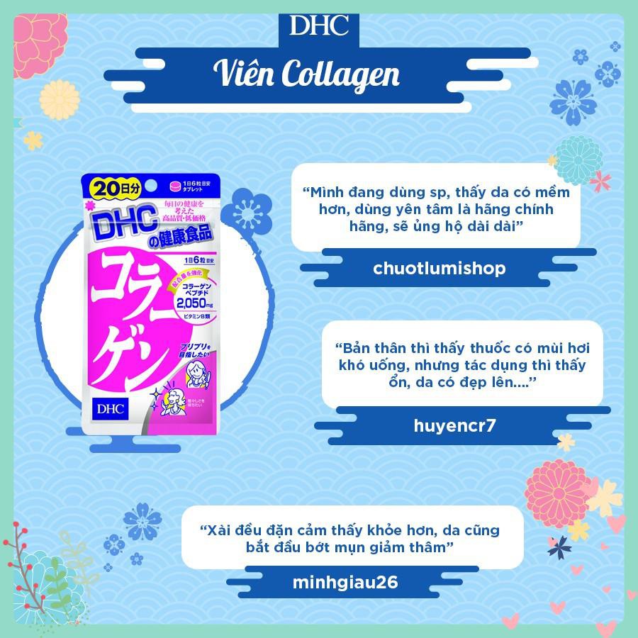 Viên Uống Đẹp Da DHC Collagen Nhật Bản 60 Ngày (360 Viên)